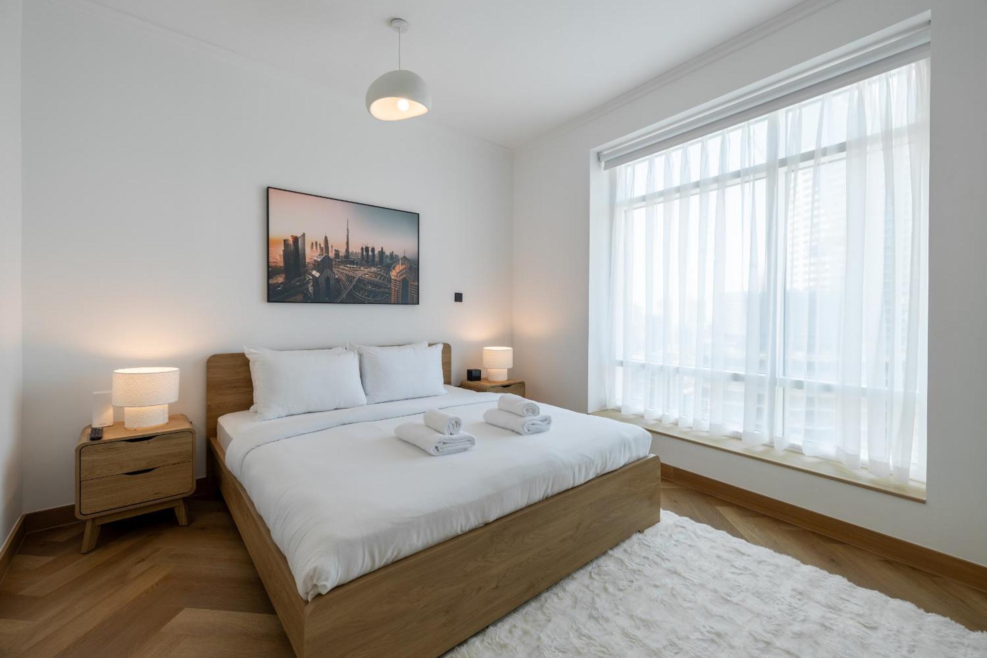 Upgraded Apartment With Stunning Burj Khalifa View 두바이 외부 사진