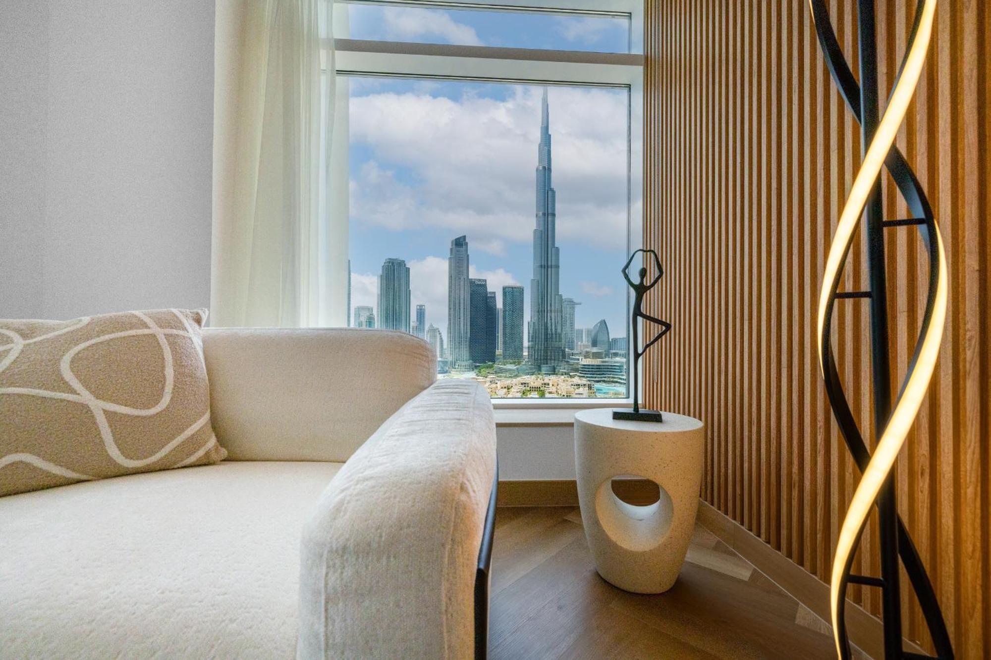 Upgraded Apartment With Stunning Burj Khalifa View 두바이 외부 사진