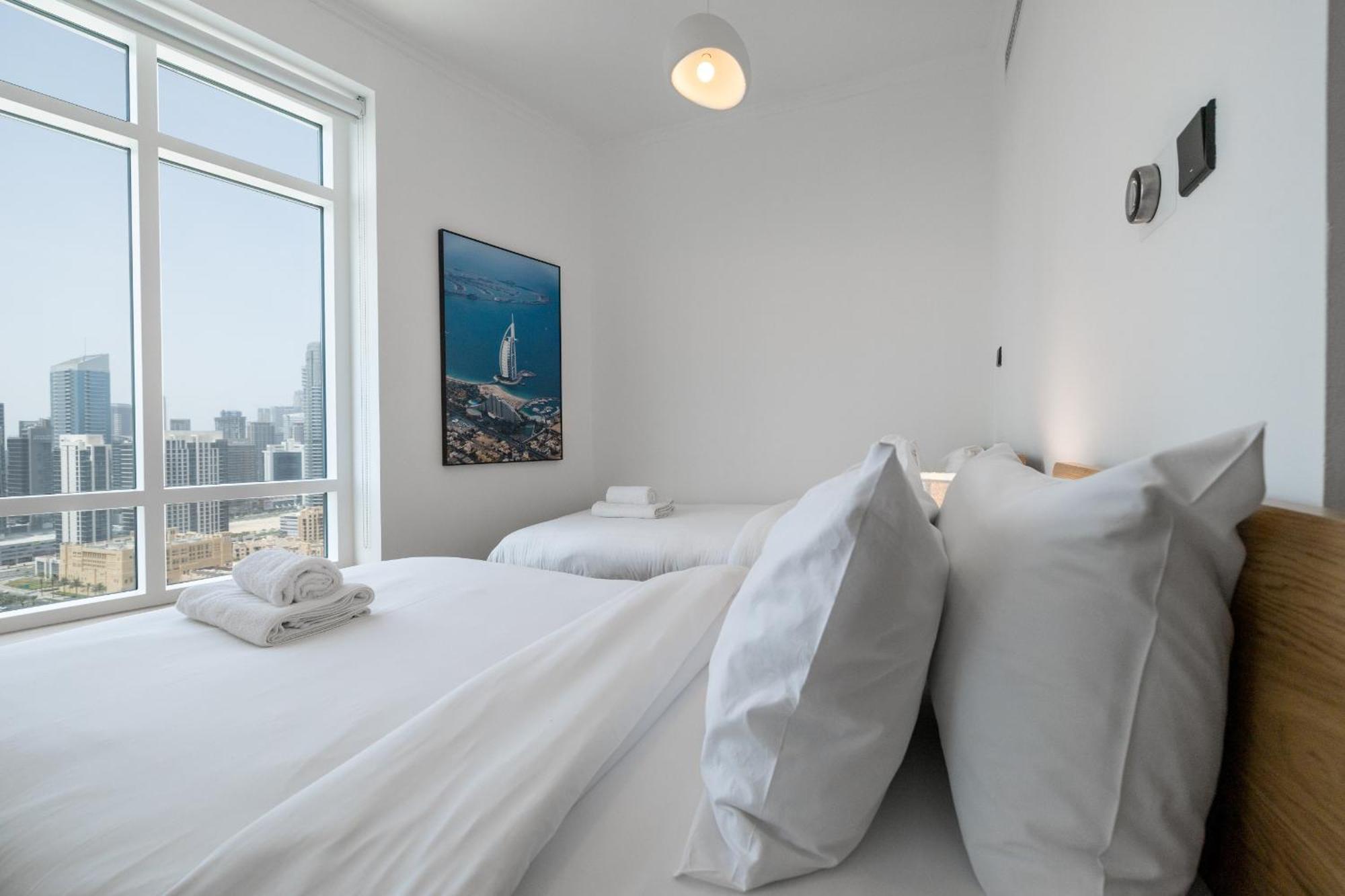 Upgraded Apartment With Stunning Burj Khalifa View 두바이 외부 사진