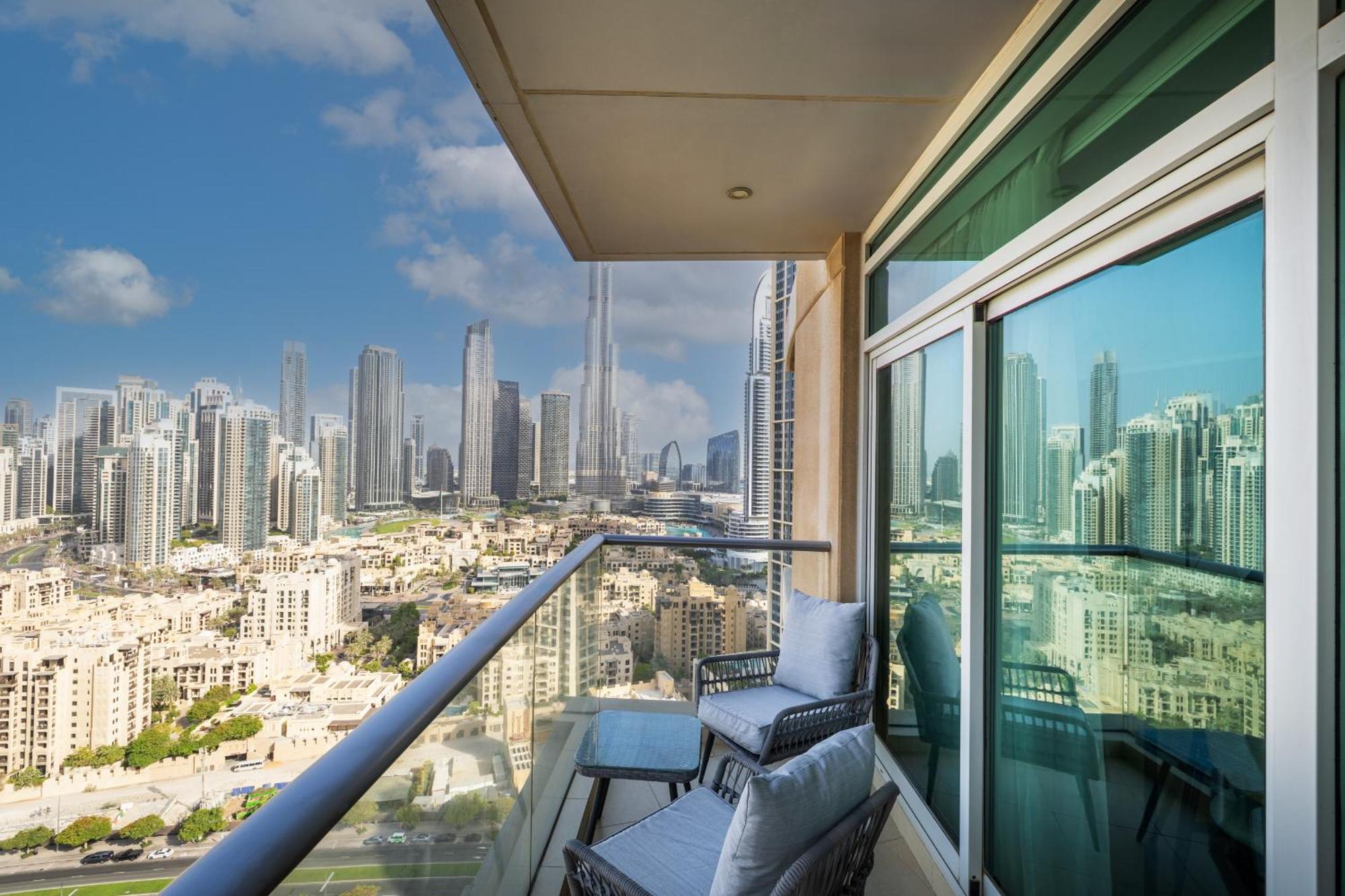 Upgraded Apartment With Stunning Burj Khalifa View 두바이 외부 사진