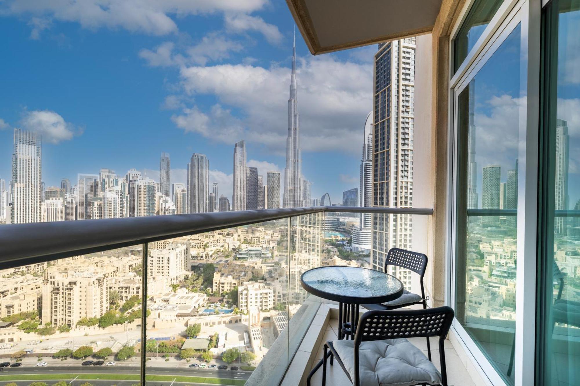 Upgraded Apartment With Stunning Burj Khalifa View 두바이 외부 사진