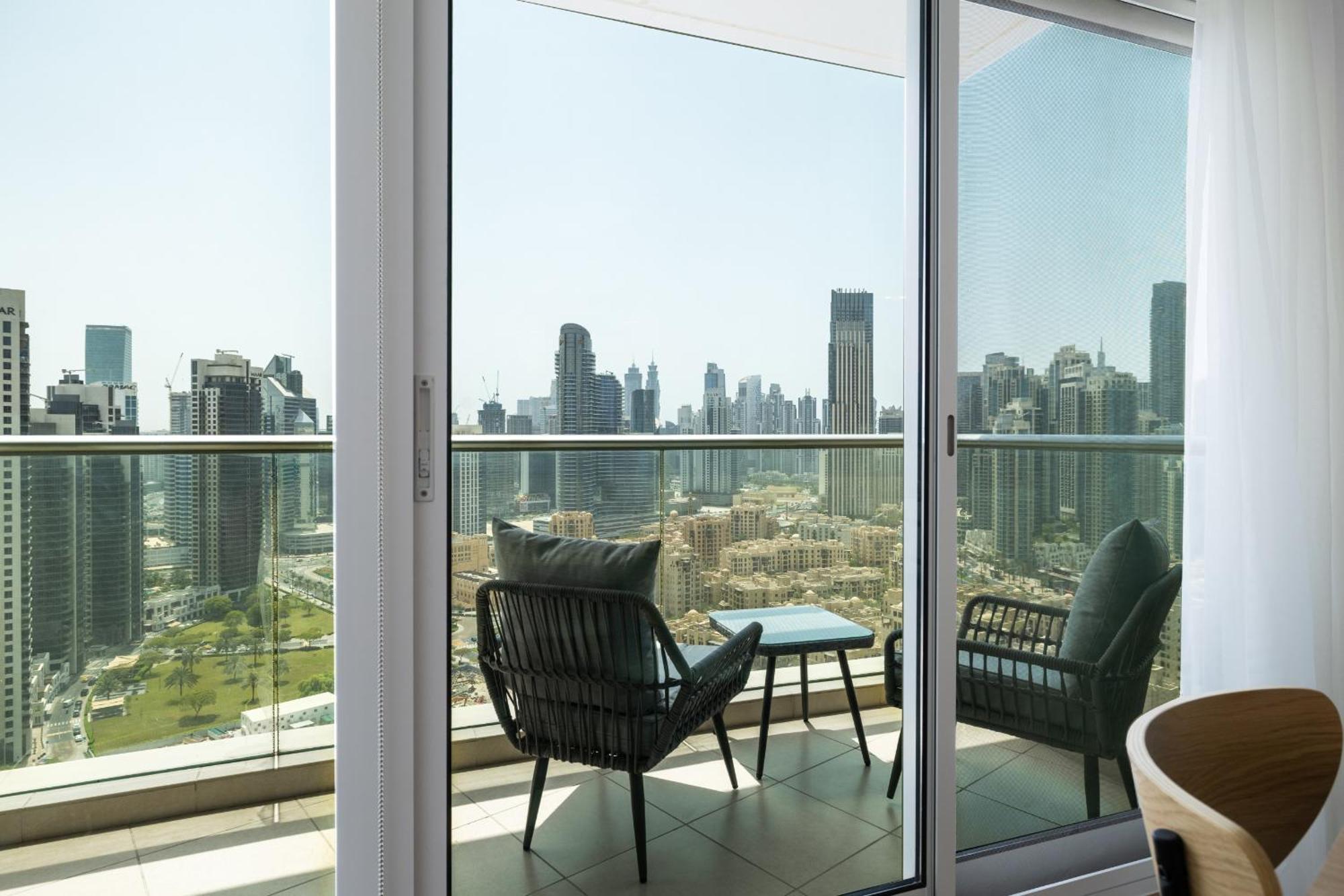 Upgraded Apartment With Stunning Burj Khalifa View 두바이 외부 사진