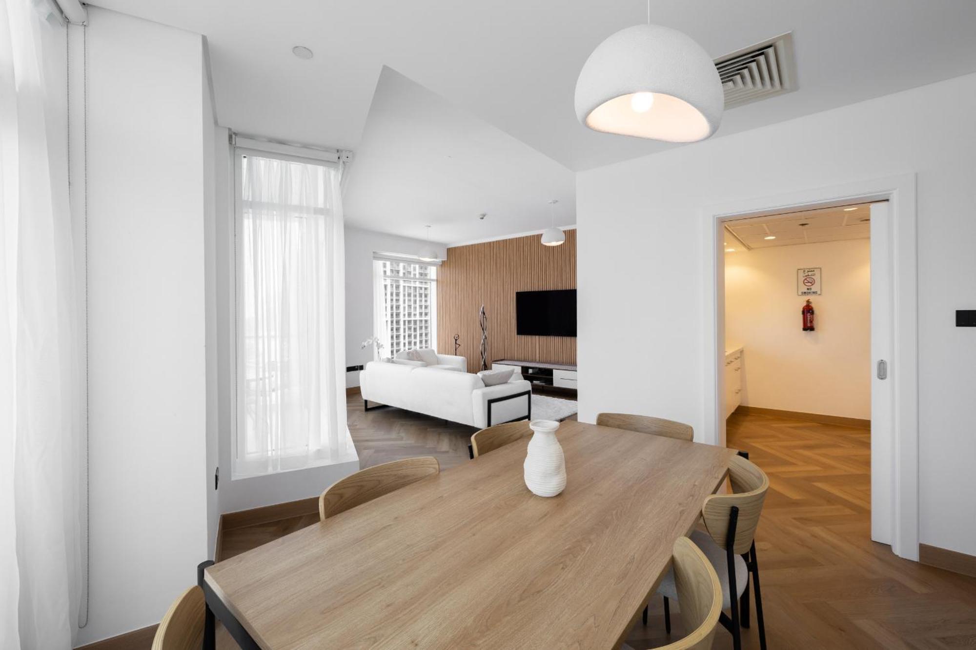 Upgraded Apartment With Stunning Burj Khalifa View 두바이 외부 사진