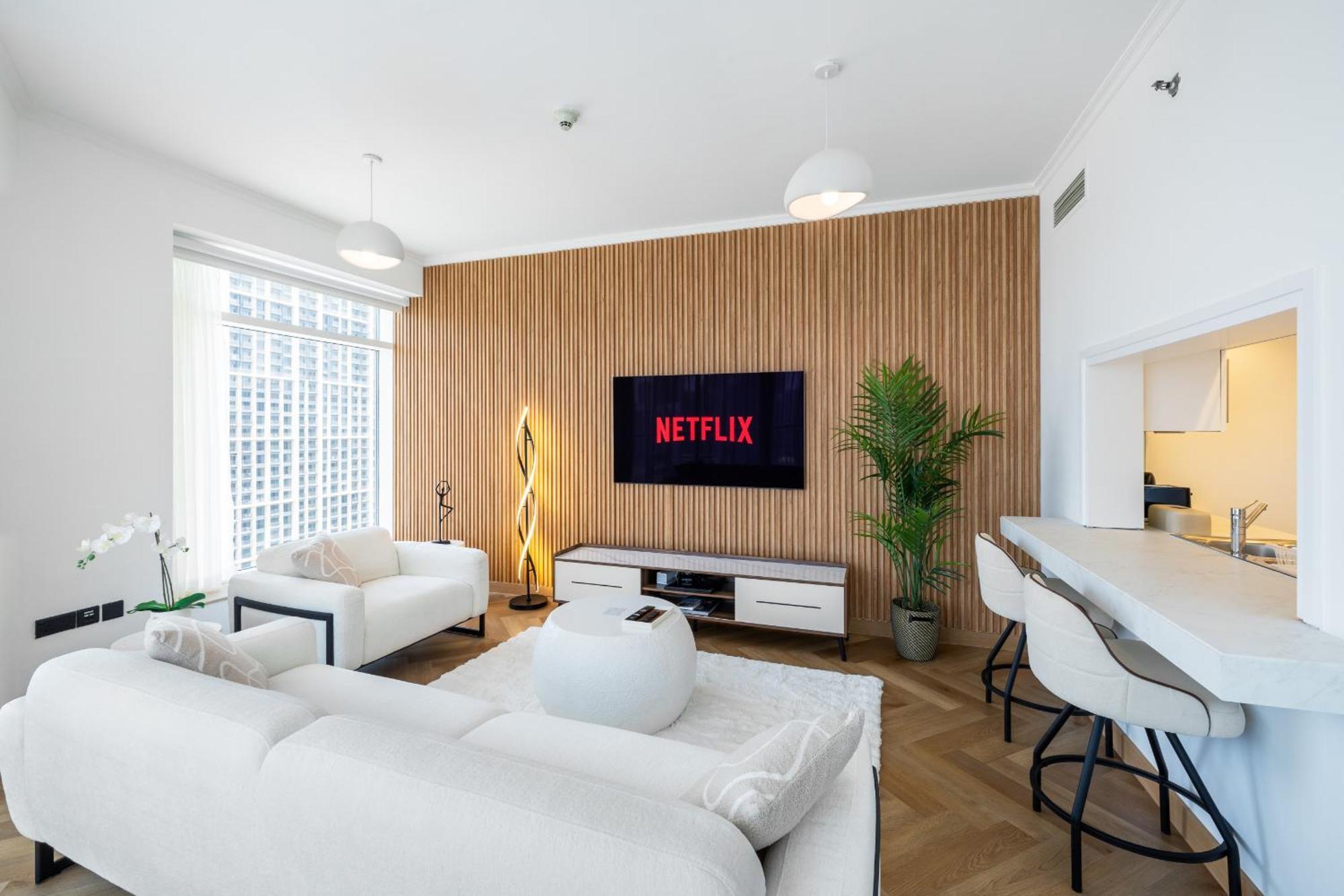 Upgraded Apartment With Stunning Burj Khalifa View 두바이 외부 사진