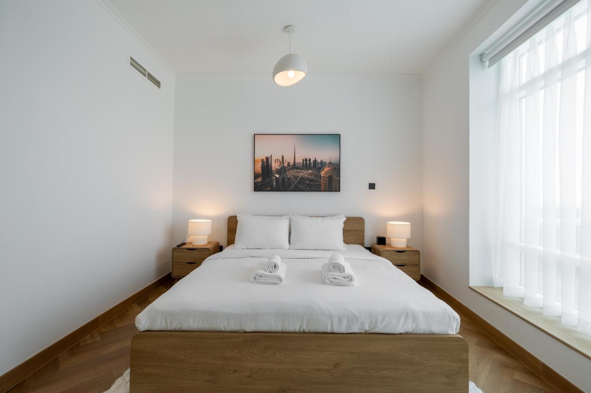 Upgraded Apartment With Stunning Burj Khalifa View 두바이 외부 사진